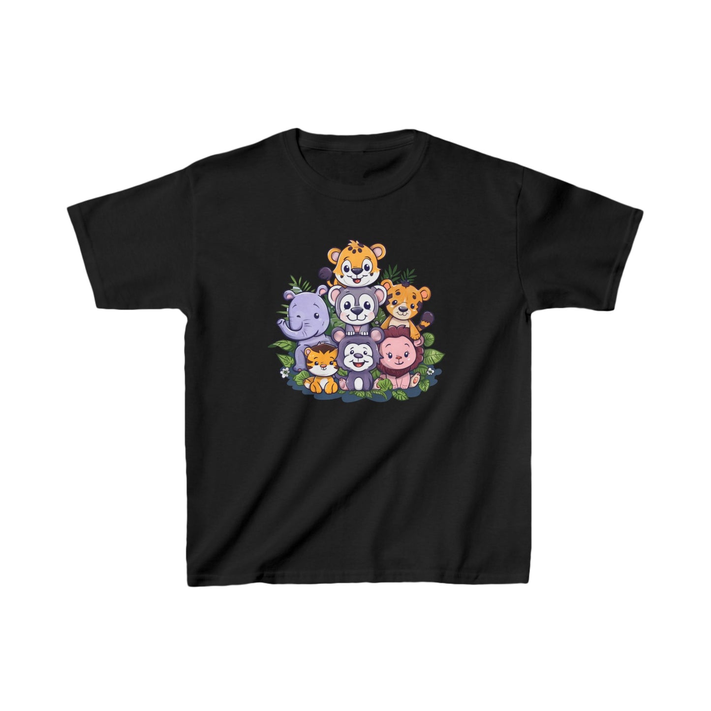 Animal Friends Kids Tee - Fun Cotton T-Shirt for Kids