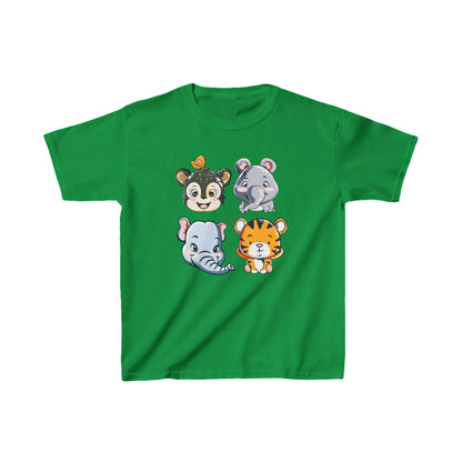 Animal Friends Kids Tee - Fun Cotton T-Shirt for Kids