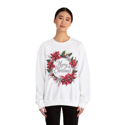 Merry Christmas Crewneck Sweatshirt - Festive Winter Apparel