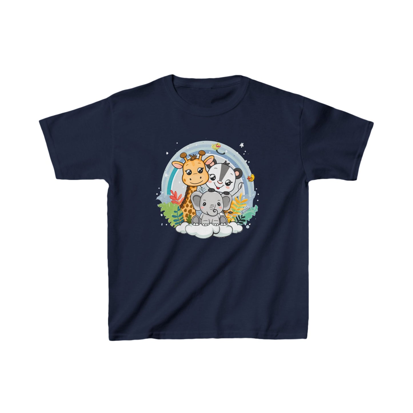 Animal Friends Kids Tee - Fun Cotton T-Shirt for Kids