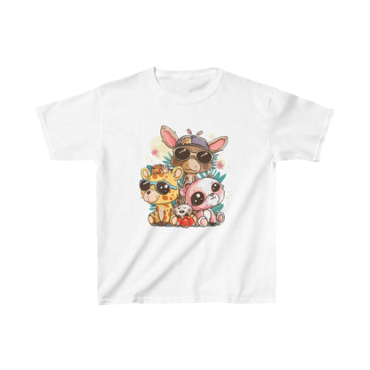 Animal Friends Kids Tee - Fun Cotton T-Shirt for Kids