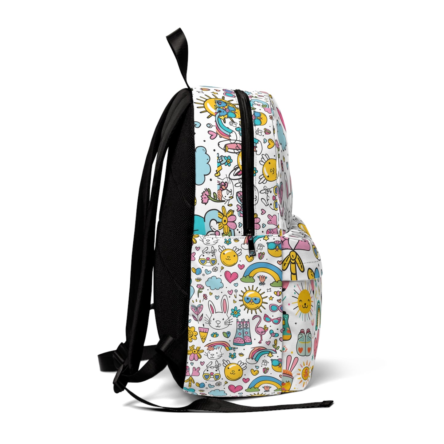 Colorful Unisex Classic Backpack with Fun Summer Vibes