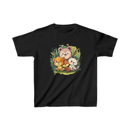 Animal Friends Kids Tee - Fun Cotton T-Shirt for Kids