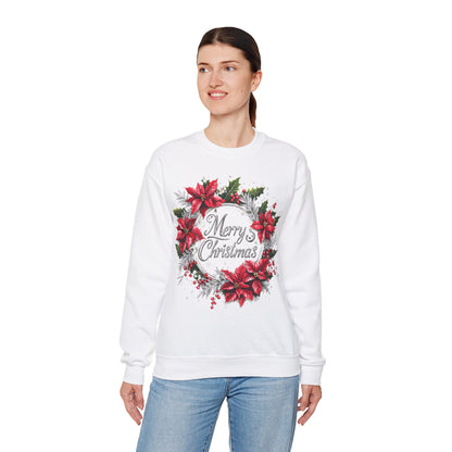 Merry Christmas Crewneck Sweatshirt - Festive Winter Apparel