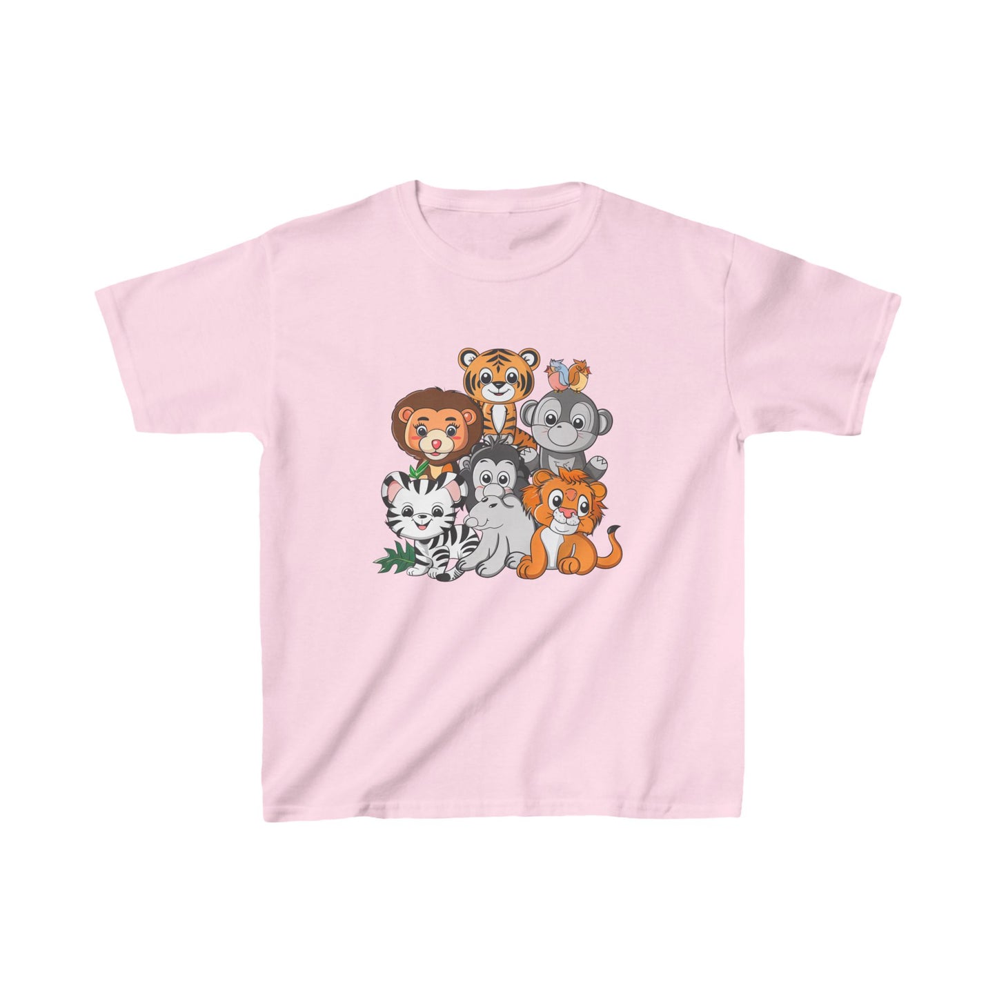 Animal Friends Kids Tee - Fun Cotton T-Shirt for Kids