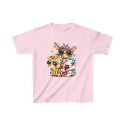 Animal Friends Kids Tee - Fun Cotton T-Shirt for Kids