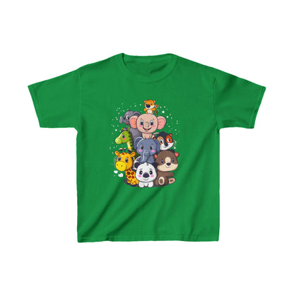 Animal Friends Kids Tee - Fun Cotton T-Shirt for Kids