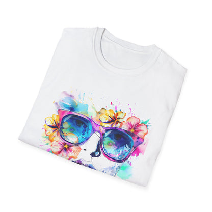 Woman with Glasses T-Shirt