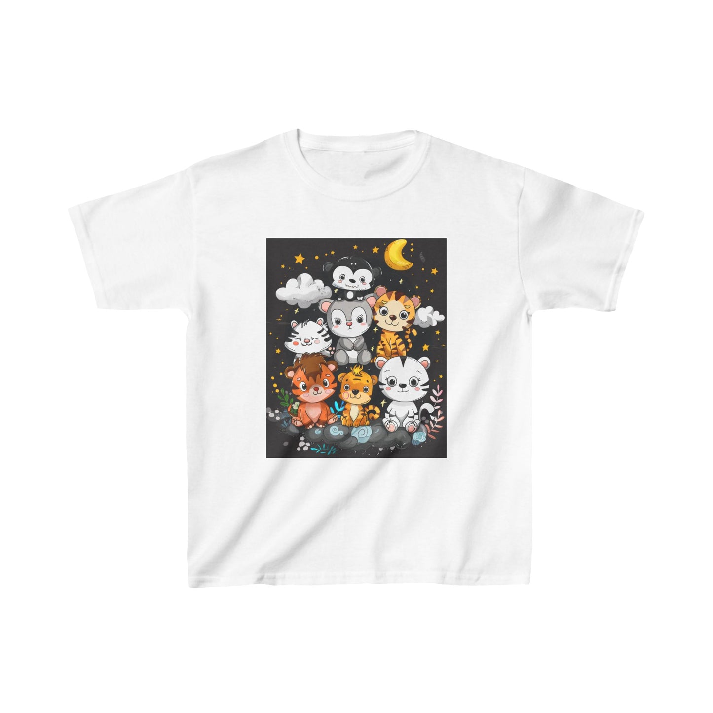 Animal Friends Kids Tee - Fun Cotton T-Shirt for Kids