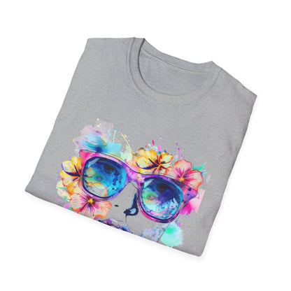 Woman with Glasses T-Shirt