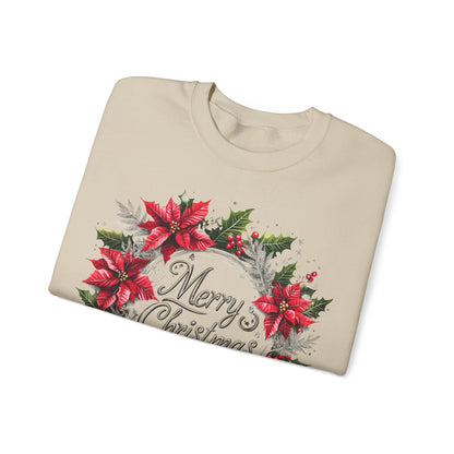 Merry Christmas Crewneck Sweatshirt - Festive Winter Apparel