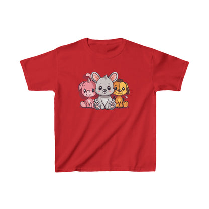 Animal Friends Kids Tee - Fun Cotton T-Shirt for Kids