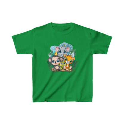 Animal Friends Kids Tee - Fun Cotton T-Shirt for Kids