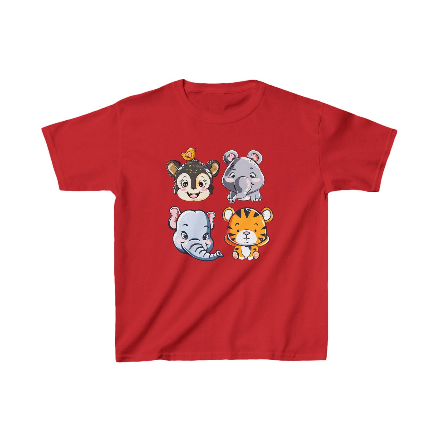 Animal Friends Kids Tee - Fun Cotton T-Shirt for Kids