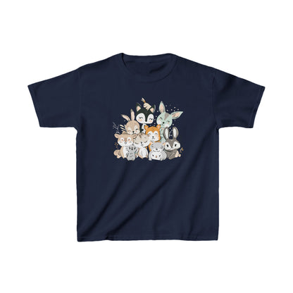 Animal Friends Kids Tee - Fun Cotton T-Shirt for Kids