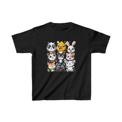 Animal Friends Kids Tee - Fun Cotton T-Shirt for Kids