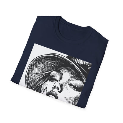 Lady with Hat T-Shirt