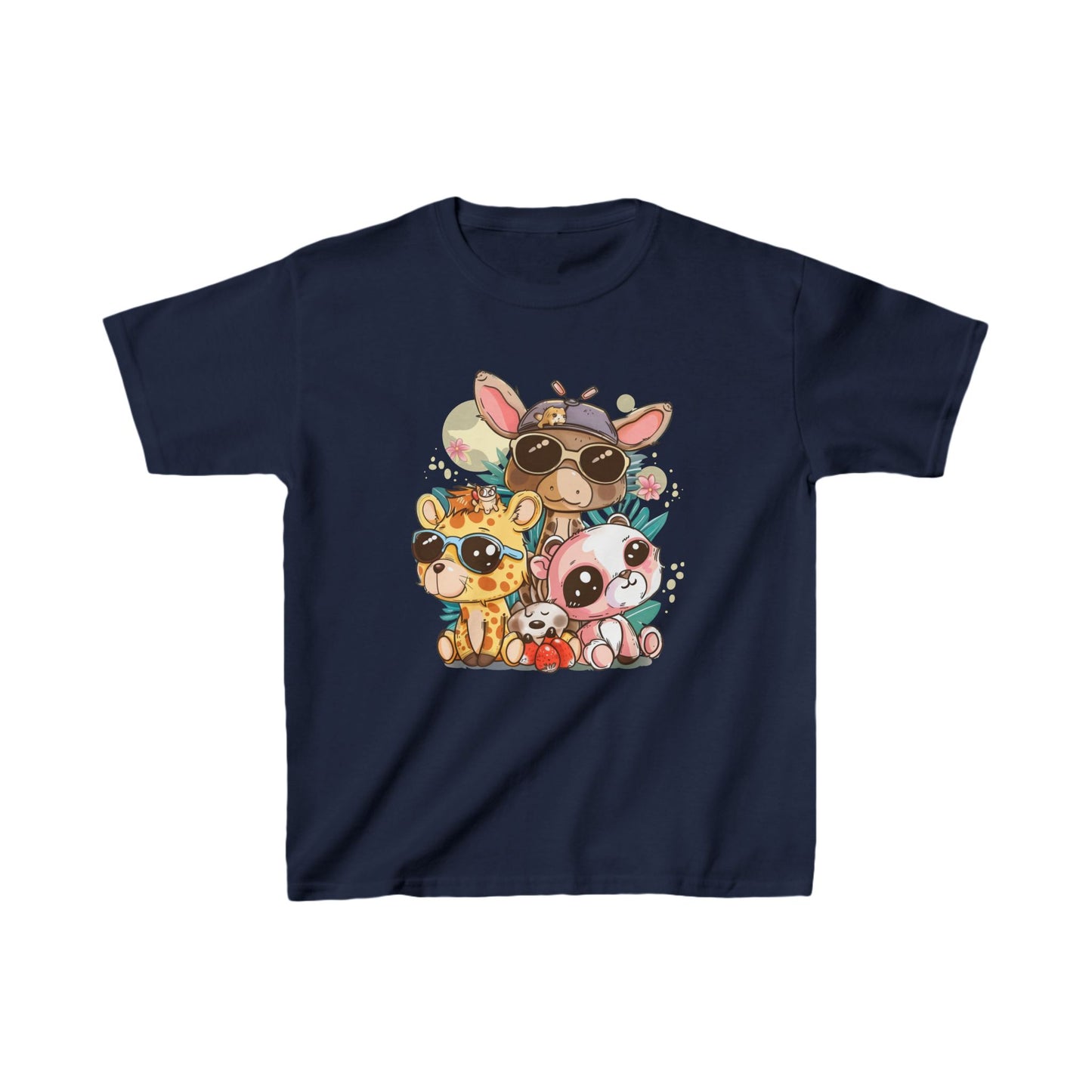 Animal Friends Kids Tee - Fun Cotton T-Shirt for Kids