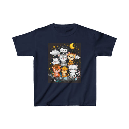 Animal Friends Kids Tee - Fun Cotton T-Shirt for Kids