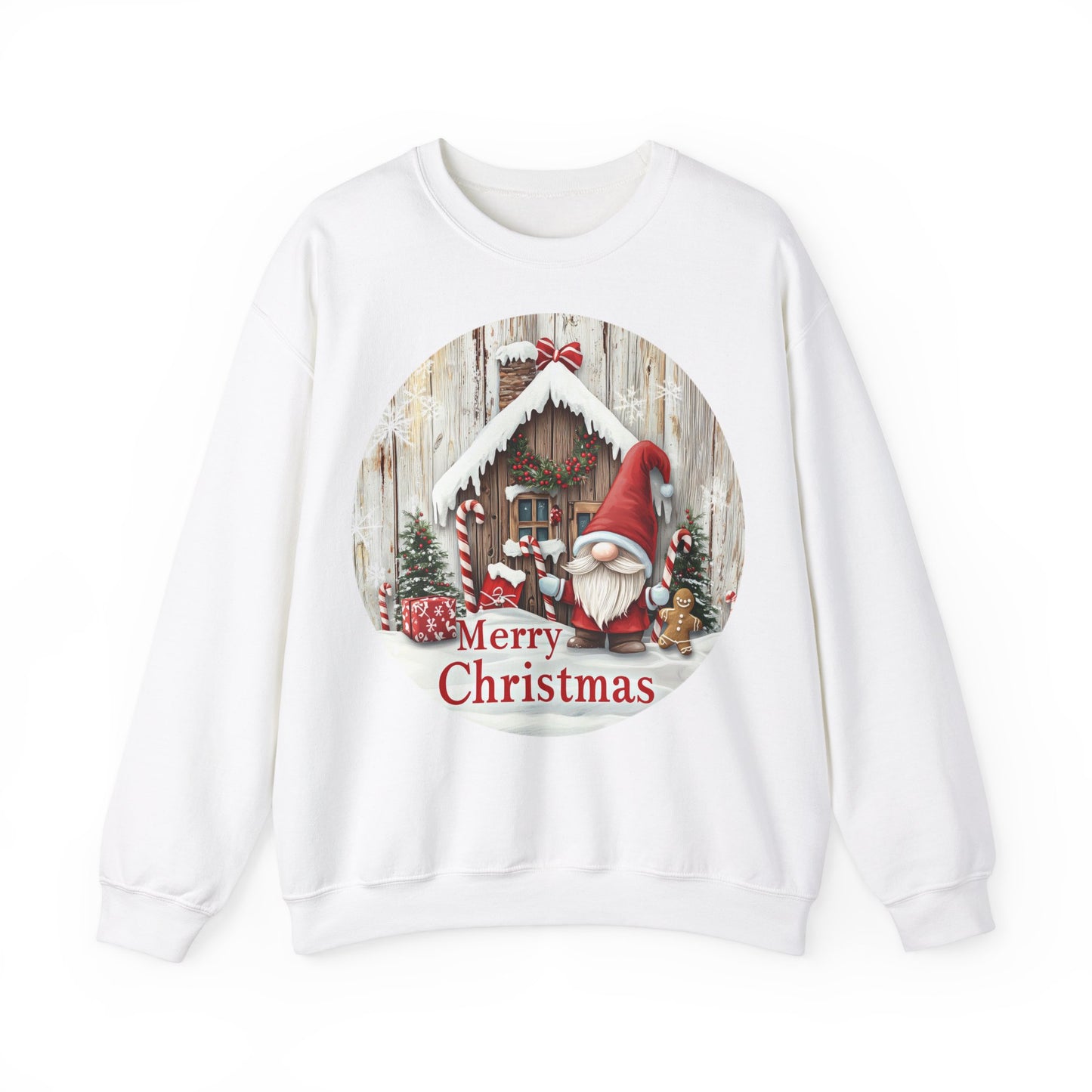 Merry Christmas Crewneck Sweatshirt - Festive Winter Apparel