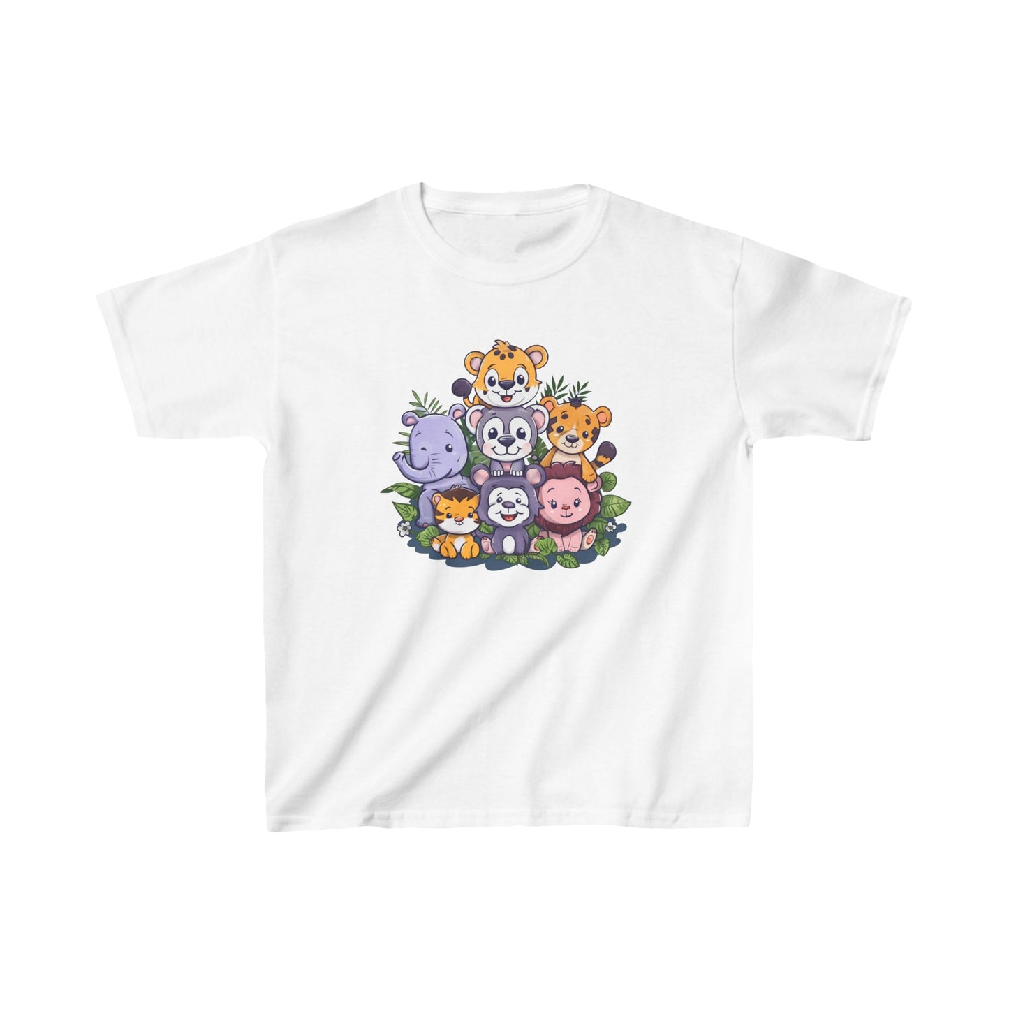 Animal Friends Kids Tee - Fun Cotton T-Shirt for Kids