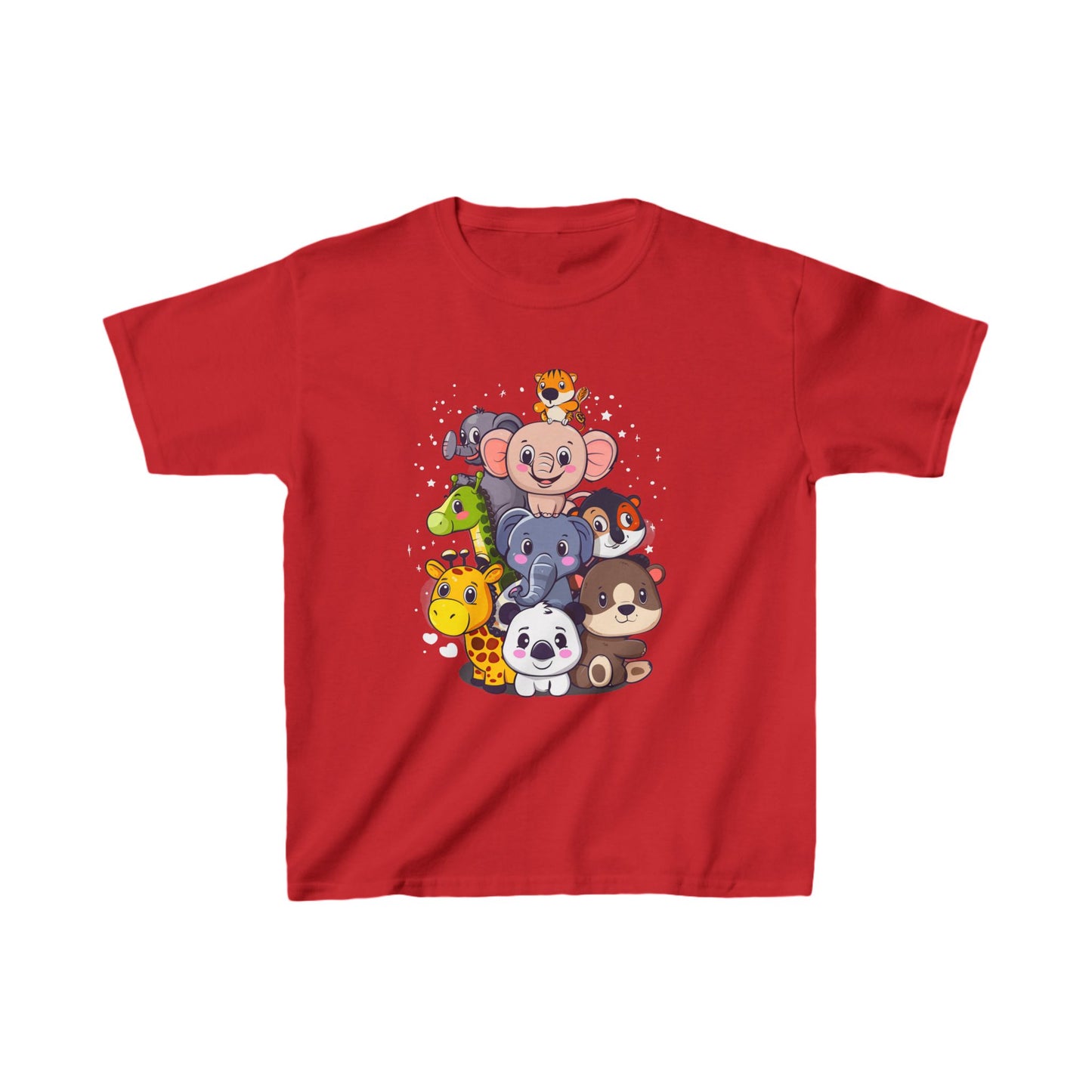 Animal Friends Kids Tee - Fun Cotton T-Shirt for Kids