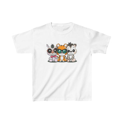 Animal Friends Kids Tee - Fun Cotton T-Shirt for Kids