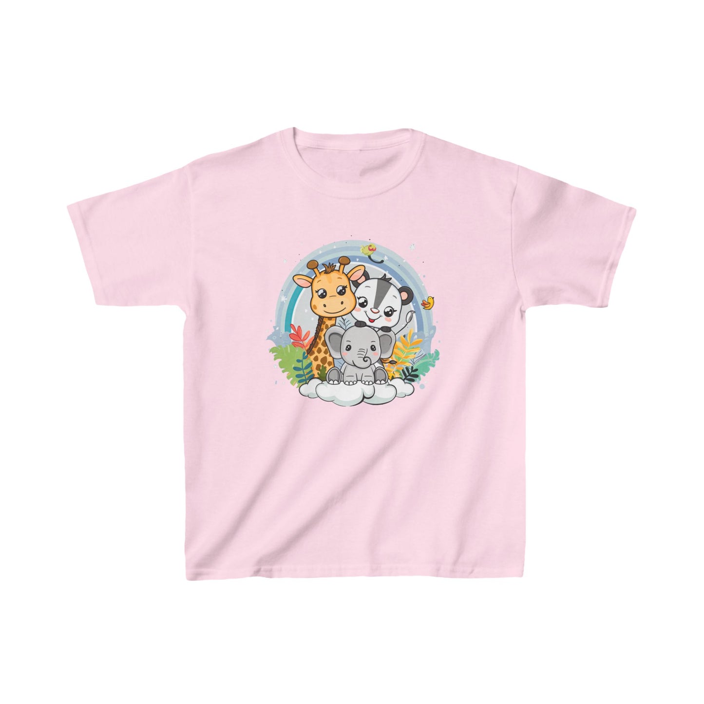 Animal Friends Kids Tee - Fun Cotton T-Shirt for Kids