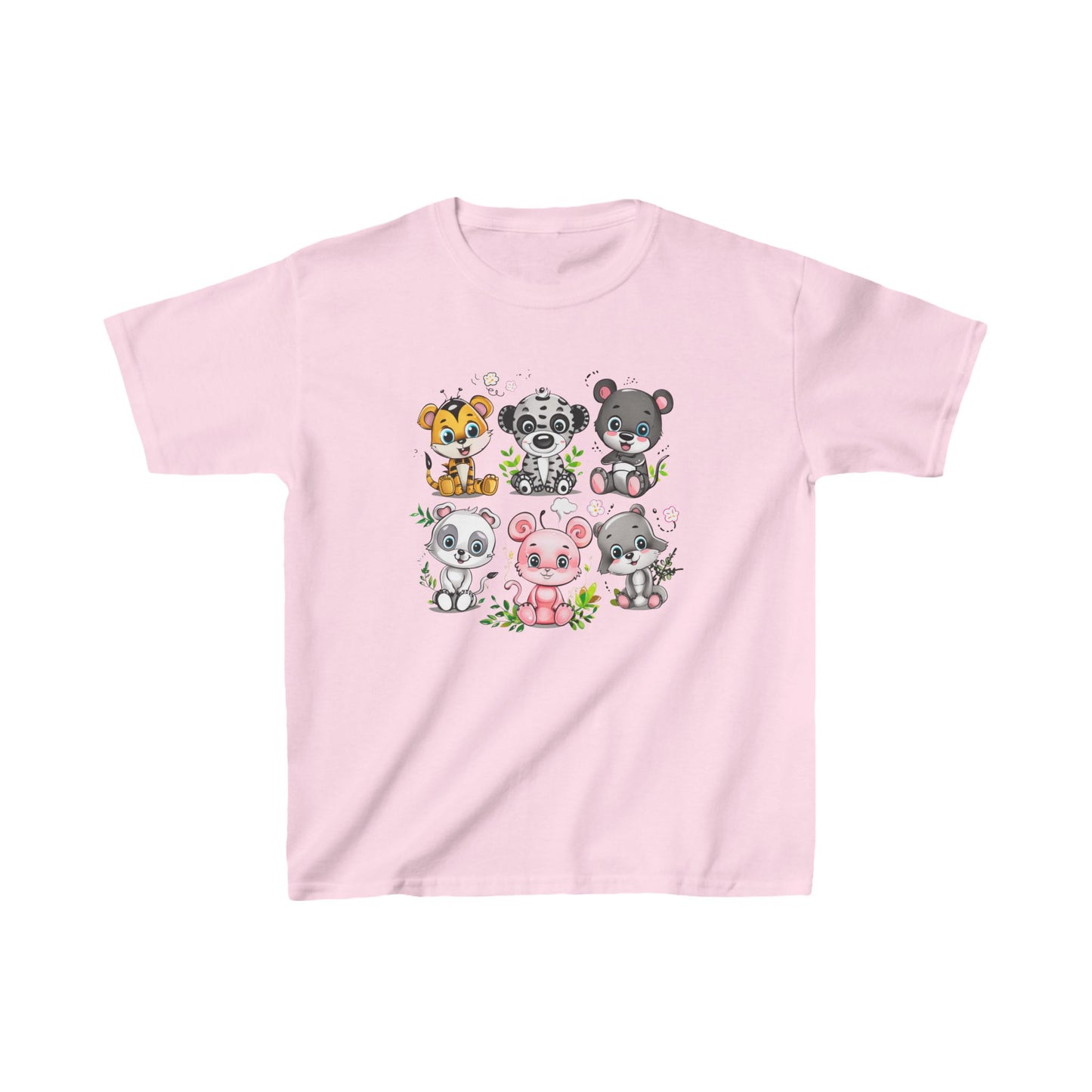 Animal Friends Kids Tee - Fun Cotton T-Shirt for Kids