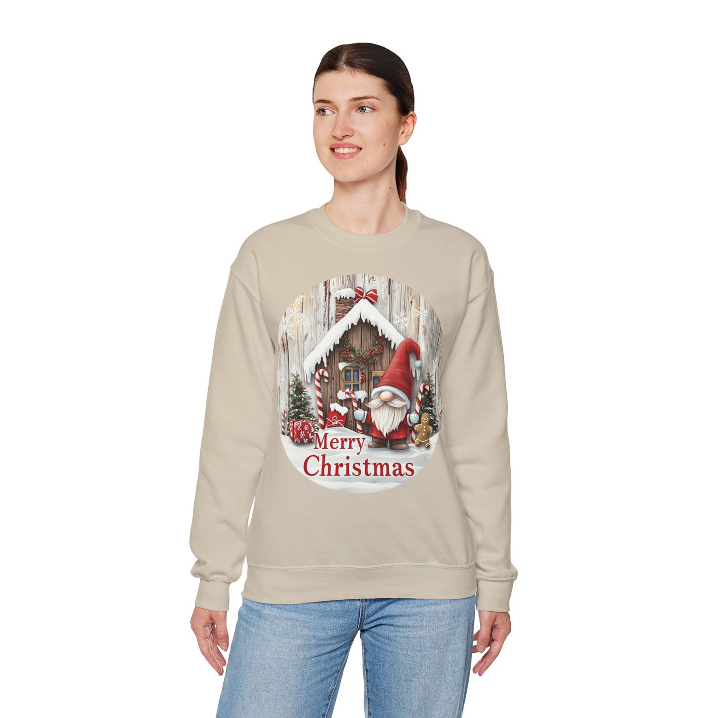 Merry Christmas Crewneck Sweatshirt - Festive Winter Apparel