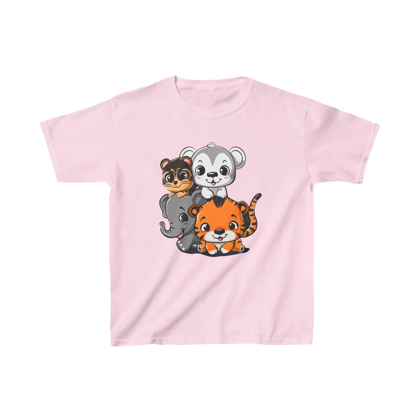 Animal Friends Kids Tee - Fun Cotton T-Shirt for Kids