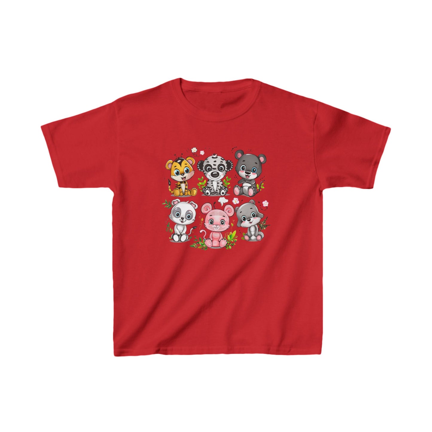 Animal Friends Kids Tee - Fun Cotton T-Shirt for Kids