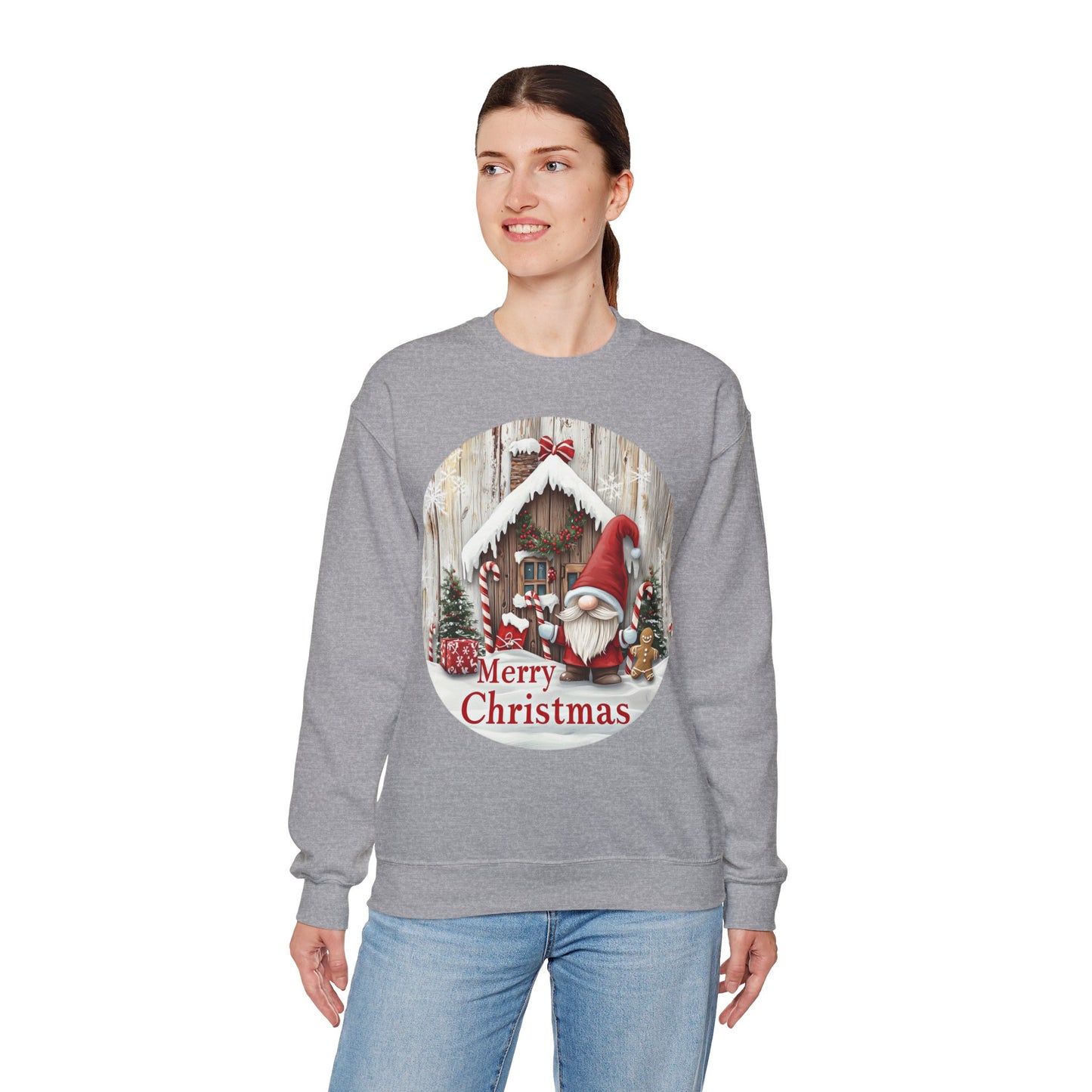 Merry Christmas Crewneck Sweatshirt - Festive Winter Apparel