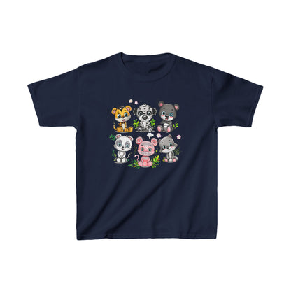 Animal Friends Kids Tee - Fun Cotton T-Shirt for Kids