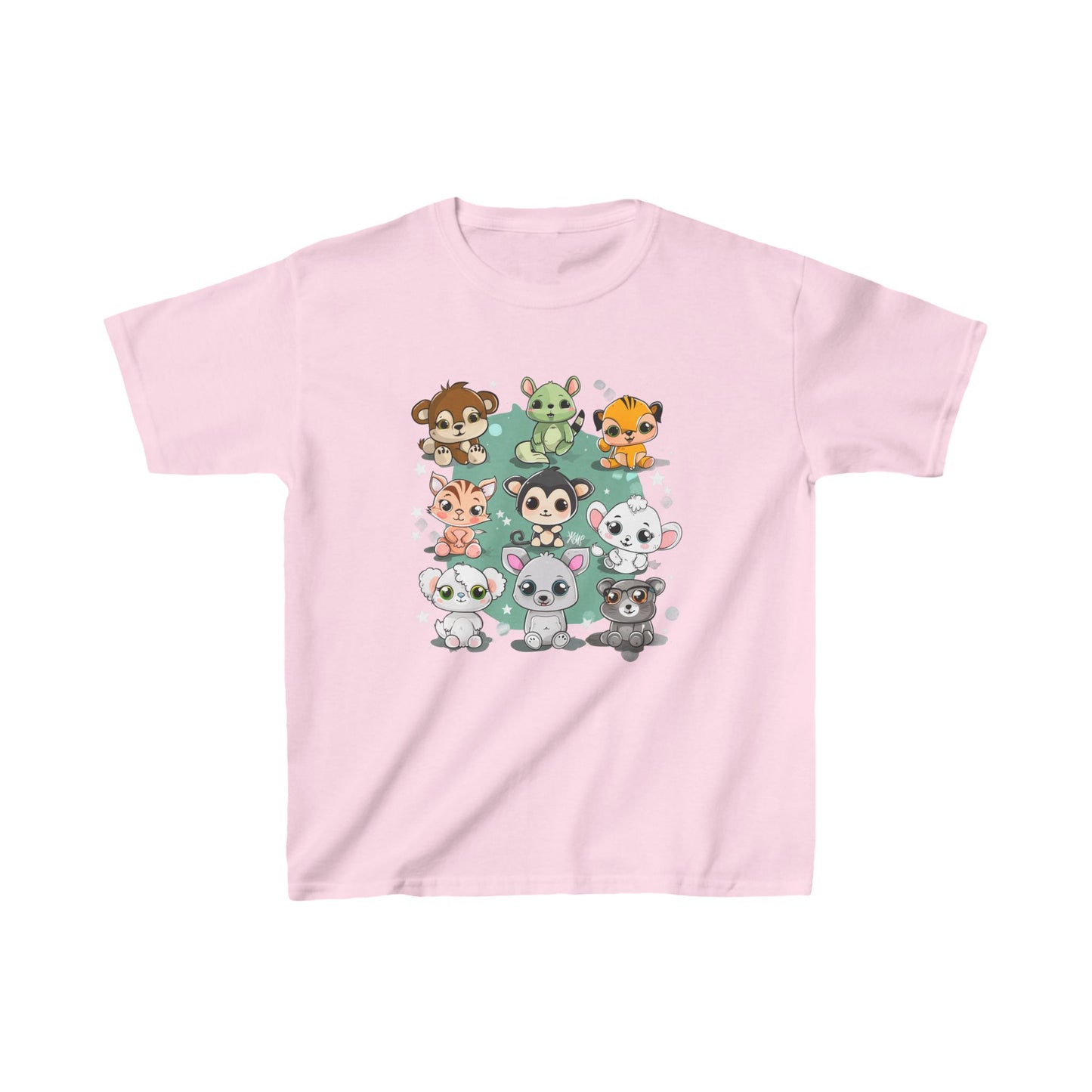 Animal Friends Kids Tee - Fun Cotton T-Shirt for Kids