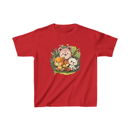 Animal Friends Kids Tee - Fun Cotton T-Shirt for Kids