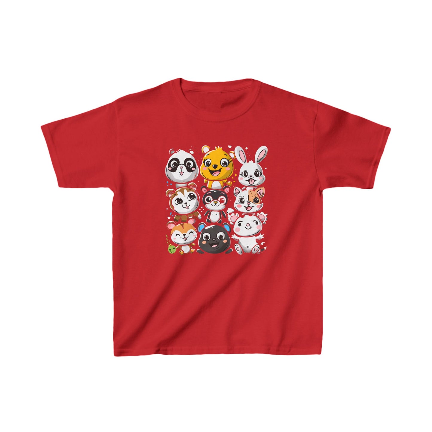 Animal Friends Kids Tee - Fun Cotton T-Shirt for Kids