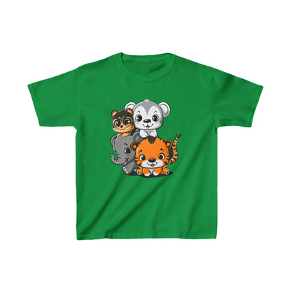 Animal Friends Kids Tee - Fun Cotton T-Shirt for Kids