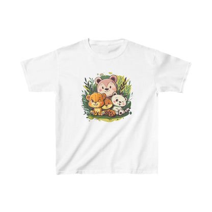 Animal Friends Kids Tee - Fun Cotton T-Shirt for Kids