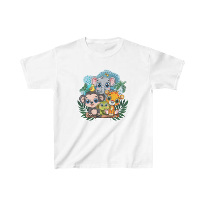 Animal Friends Kids Tee - Fun Cotton T-Shirt for Kids