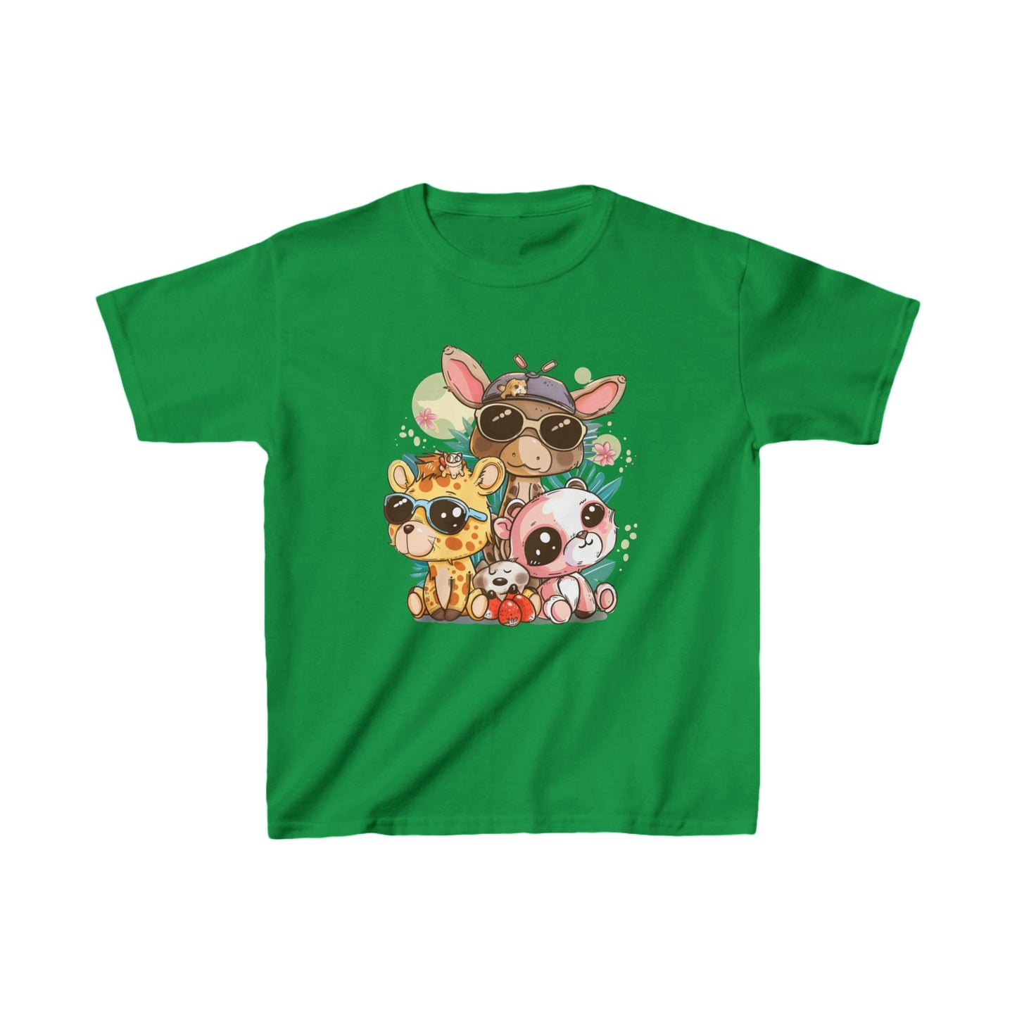 Animal Friends Kids Tee - Fun Cotton T-Shirt for Kids