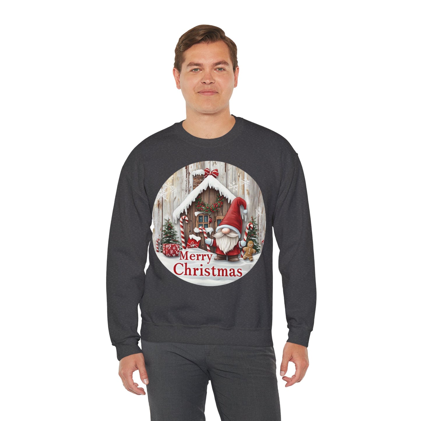 Merry Christmas Crewneck Sweatshirt - Festive Winter Apparel