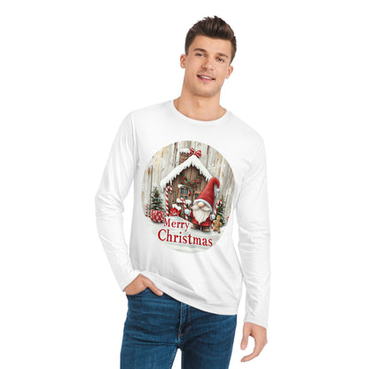 Men's Organic Long Sleeve Christmas Shirt