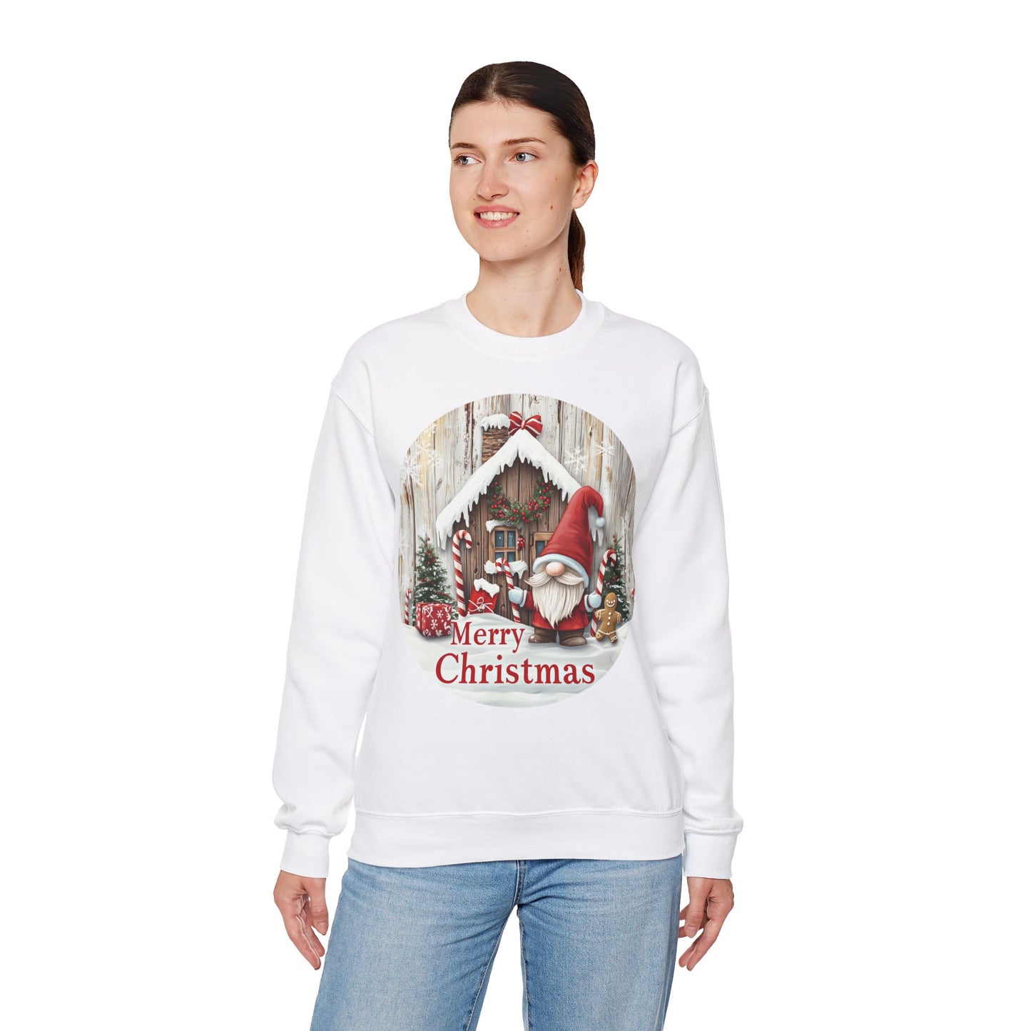 Merry Christmas Crewneck Sweatshirt - Festive Winter Apparel