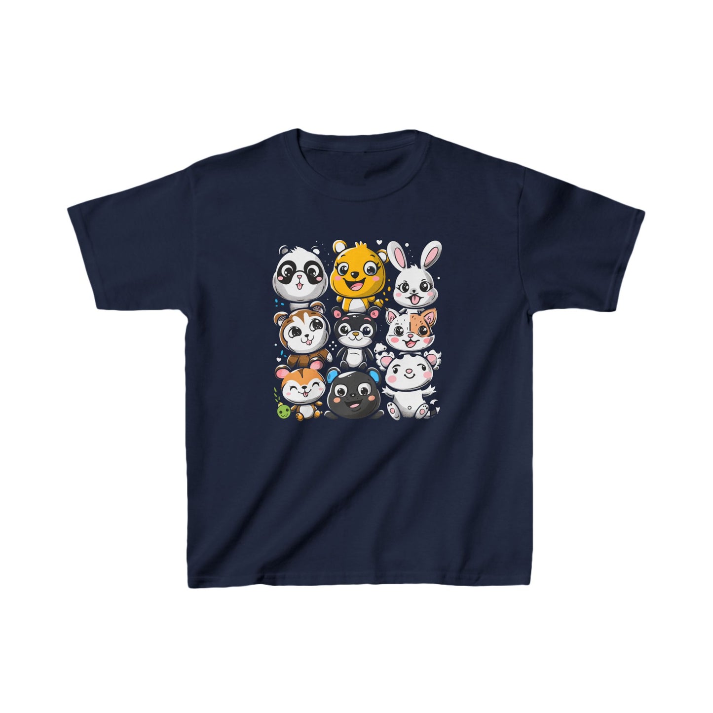 Animal Friends Kids Tee - Fun Cotton T-Shirt for Kids