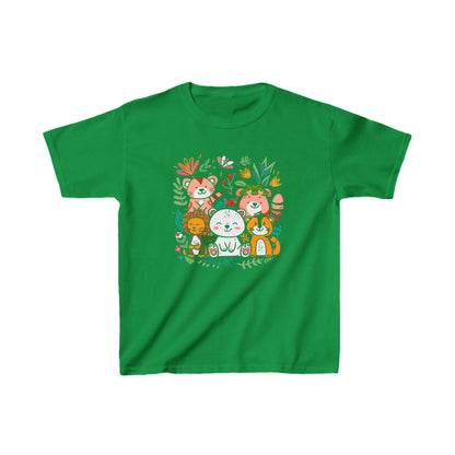 Animal Friends Kids Tee - Fun Cotton T-Shirt for Kids