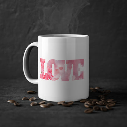 Gift mug for couple with personalized photo