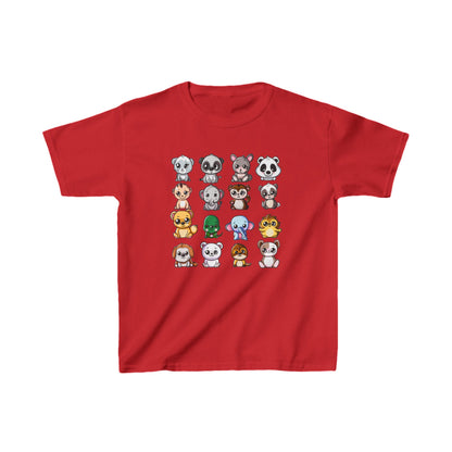 Animal Friends Kids Tee - Fun Cotton T-Shirt for Kids