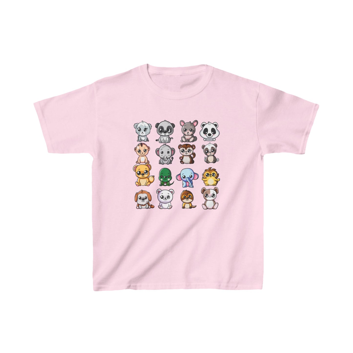 Animal Friends Kids Tee - Fun Cotton T-Shirt for Kids