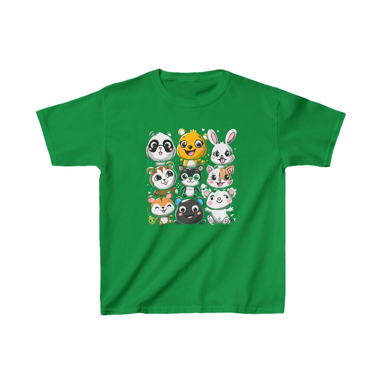 Animal Friends Kids Tee - Fun Cotton T-Shirt for Kids